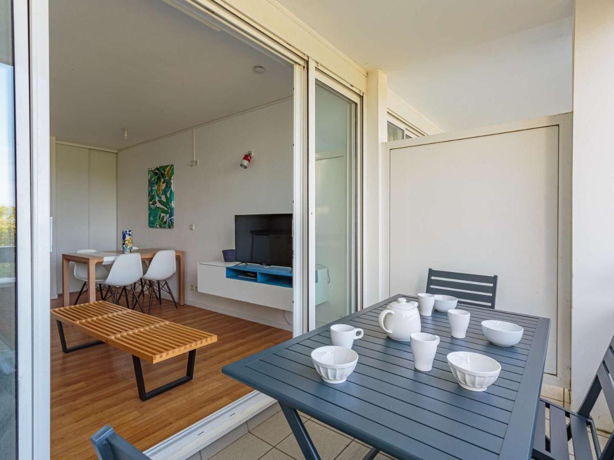 Apercu Mer: Bel Appartement Avec Piscine, Tennis Et Proche Plage - Fr-1-3-450 Bidart Exterior photo