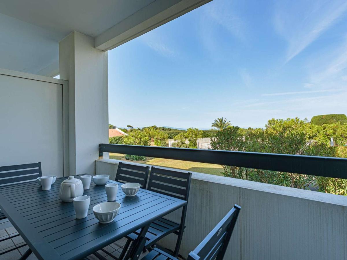 Apercu Mer: Bel Appartement Avec Piscine, Tennis Et Proche Plage - Fr-1-3-450 Bidart Exterior photo