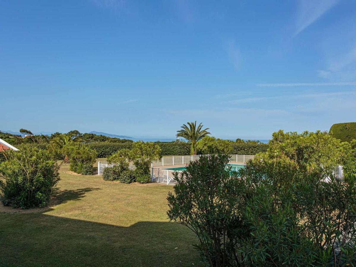 Apercu Mer: Bel Appartement Avec Piscine, Tennis Et Proche Plage - Fr-1-3-450 Bidart Exterior photo